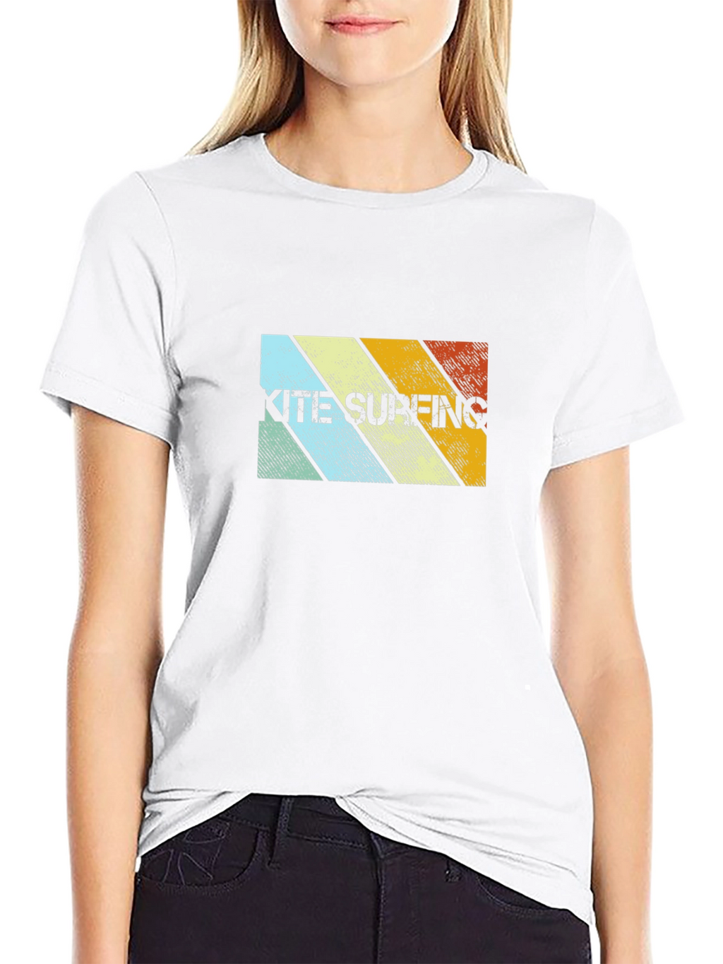 Retro Kitesurfing Graphic Tee - Cool Watersport Design