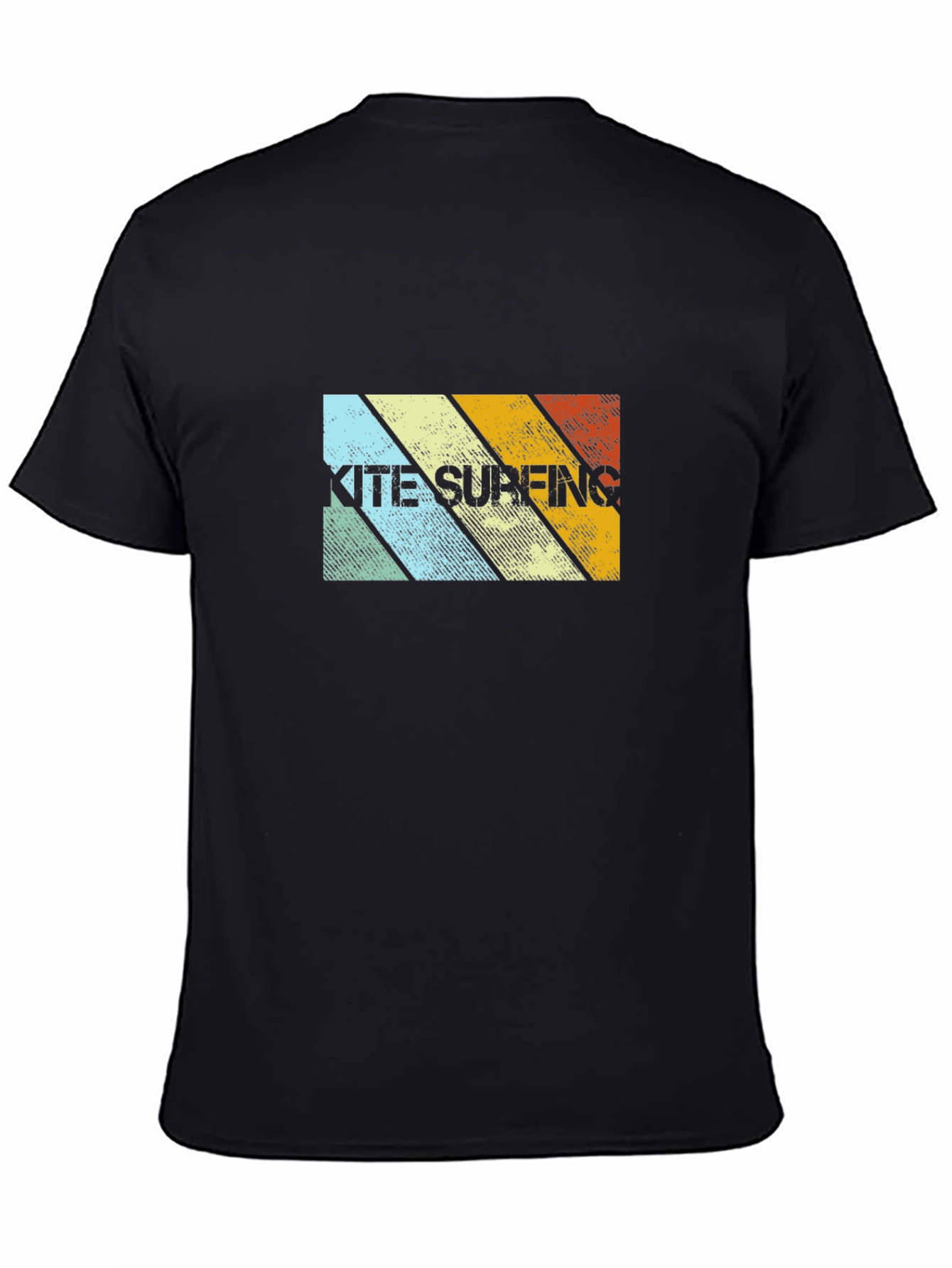 Retro Kitesurfing Graphic Tee - Cool Watersport Design