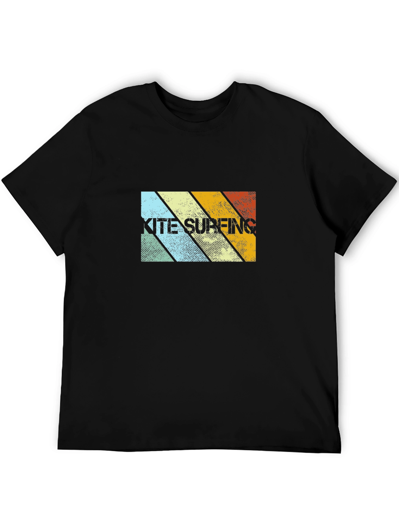 Retro Kitesurfing Graphic Tee - Cool Watersport Design