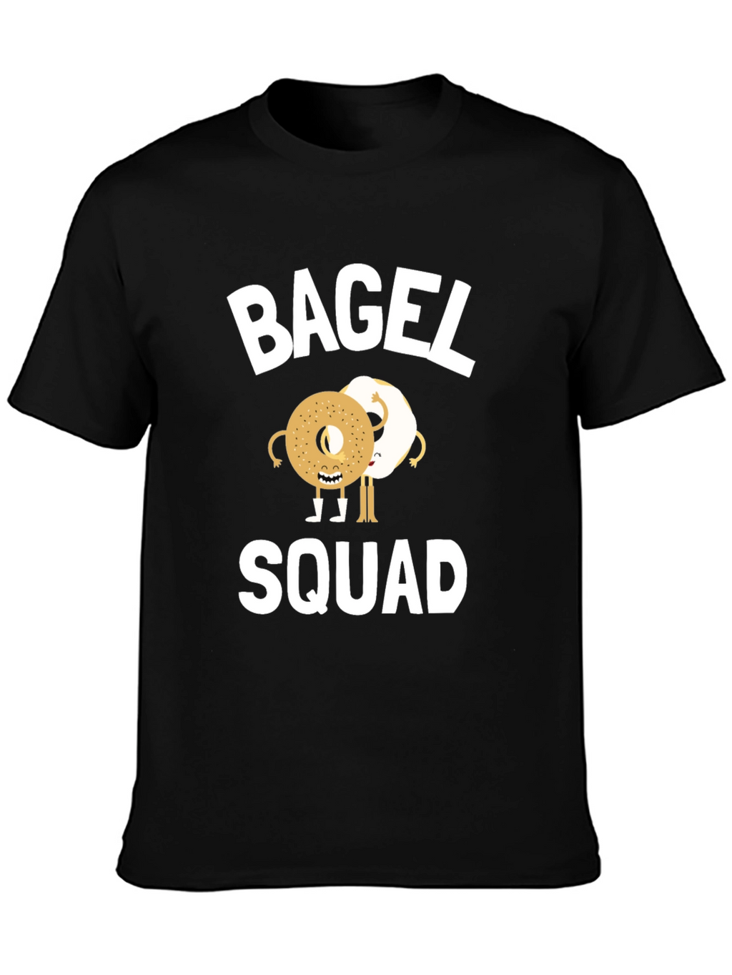 Bagel Squad Graphic Tee - Funny Foodie T-Shirt