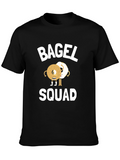 Bagel Squad Graphic Tee - Funny Foodie T-Shirt