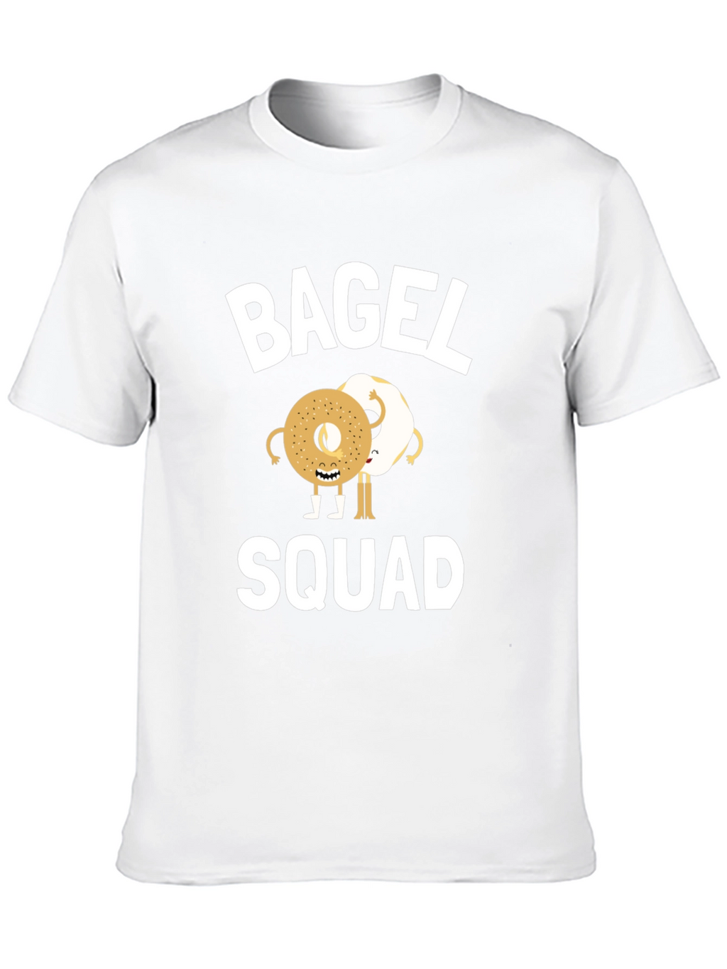 Bagel Squad Graphic Tee - Funny Foodie T-Shirt