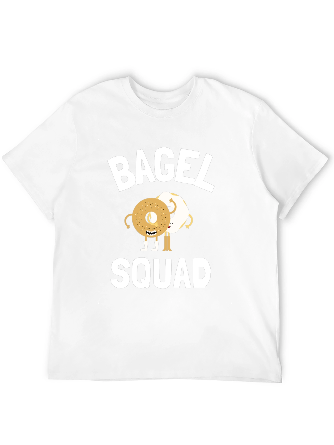 Bagel Squad Graphic Tee - Funny Foodie T-Shirt