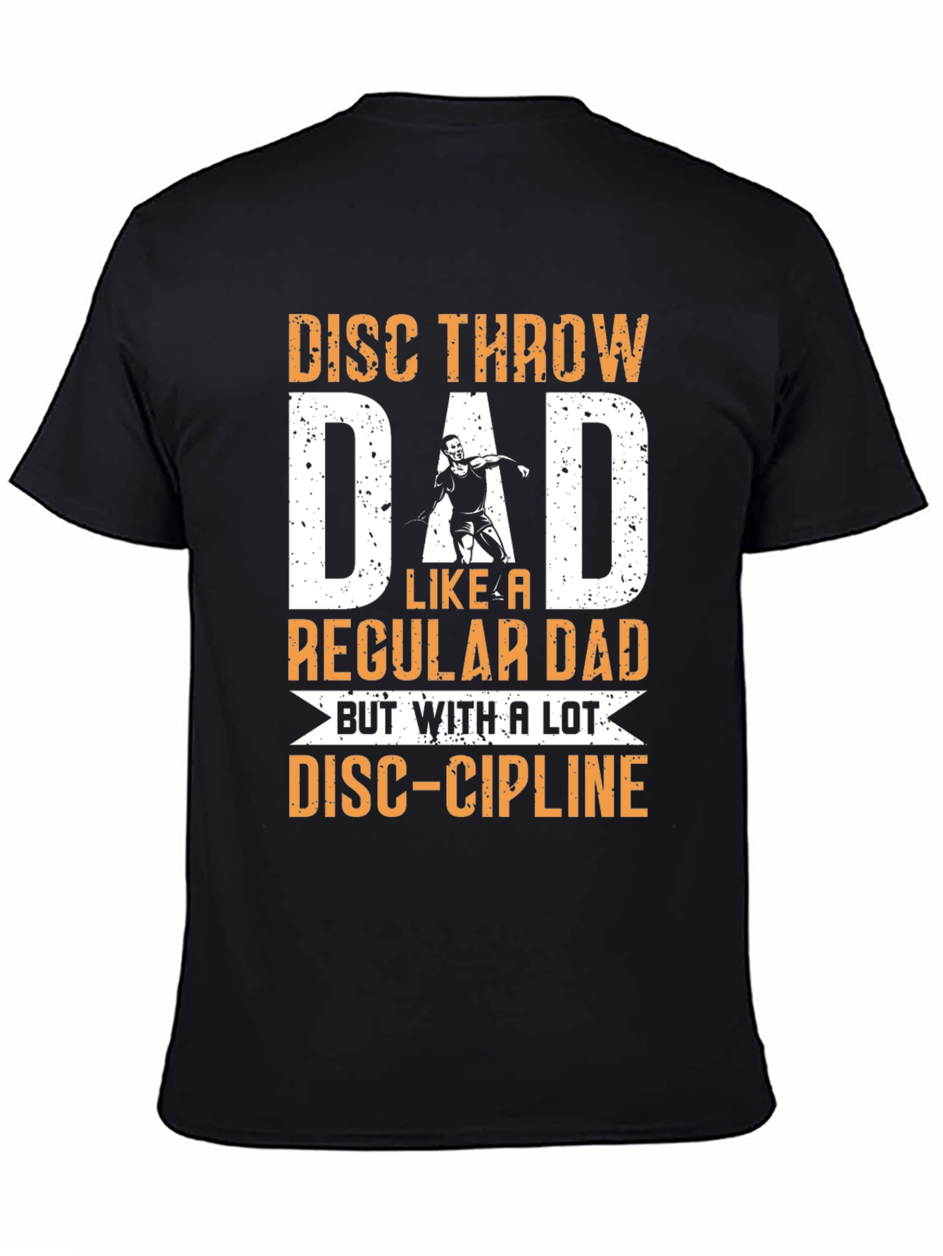 Disc Throw Dad T-Shirt - Funny Fathers Day Gift