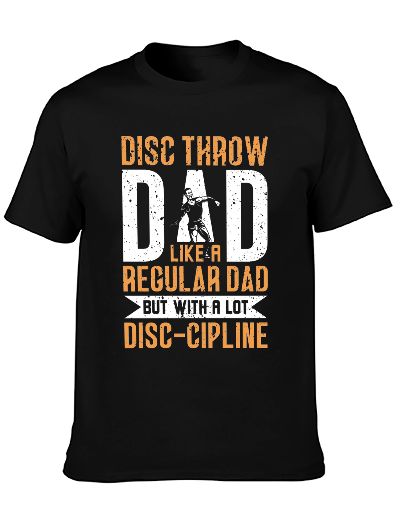 Disc Throw Dad T-Shirt - Funny Fathers Day Gift