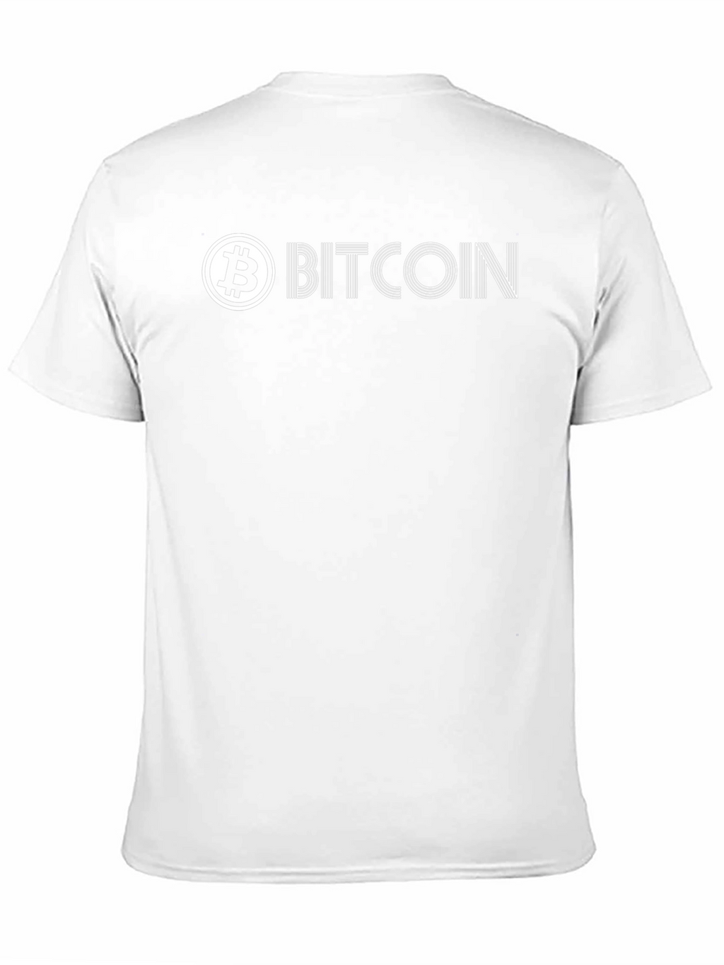 Bitcoin Logo Graphic T-Shirt - Crypto Currency Tee