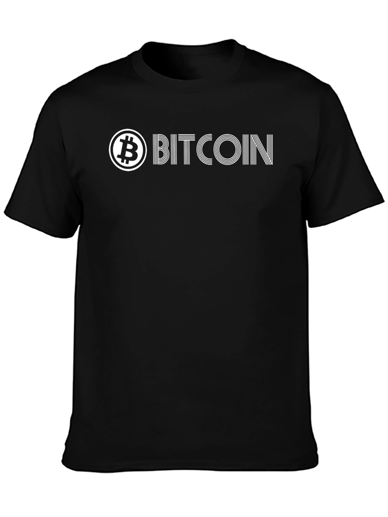 Bitcoin Logo Graphic T-Shirt - Crypto Currency Tee