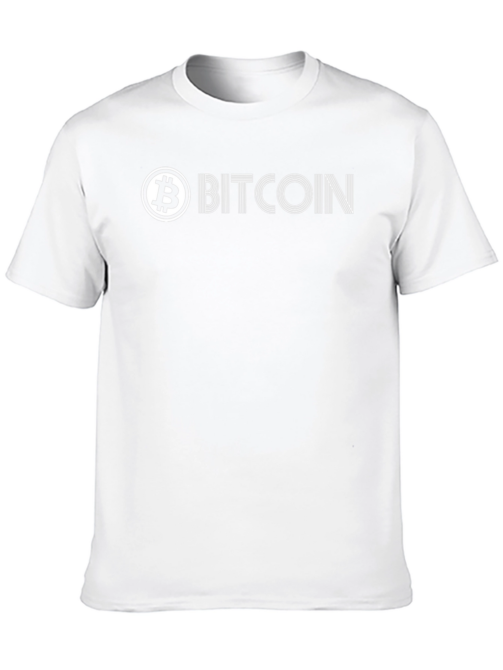 Bitcoin Logo Graphic T-Shirt - Crypto Currency Tee