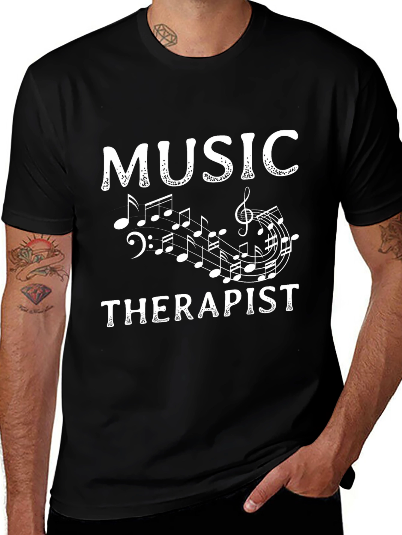 Music Therapist T-Shirt - Unique Musician Gift