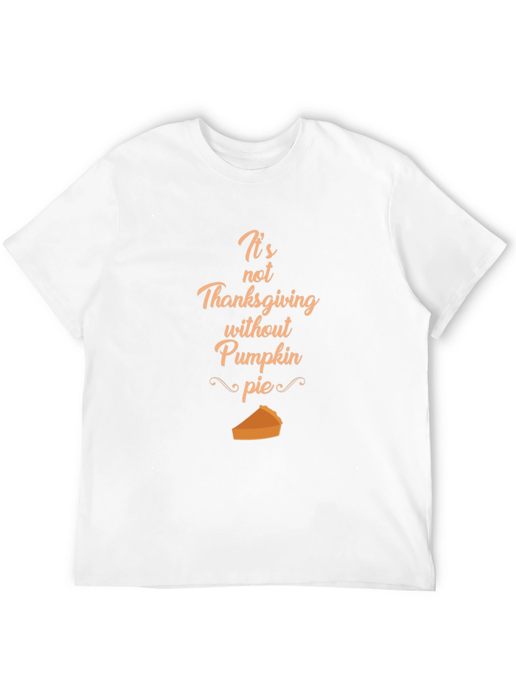 Thanksgiving Pumpkin Pie Graphic T-Shirt