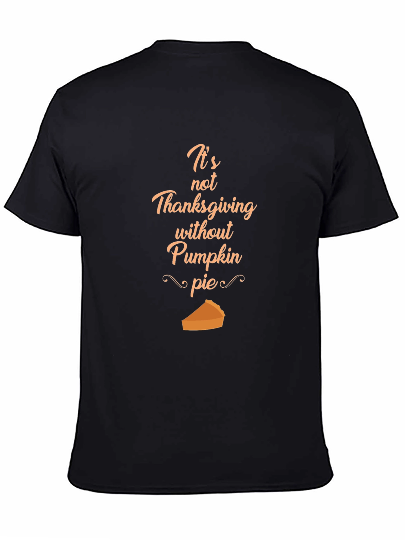 Thanksgiving Pumpkin Pie Graphic T-Shirt