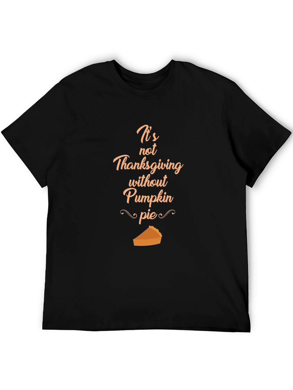 Thanksgiving Pumpkin Pie Graphic T-Shirt