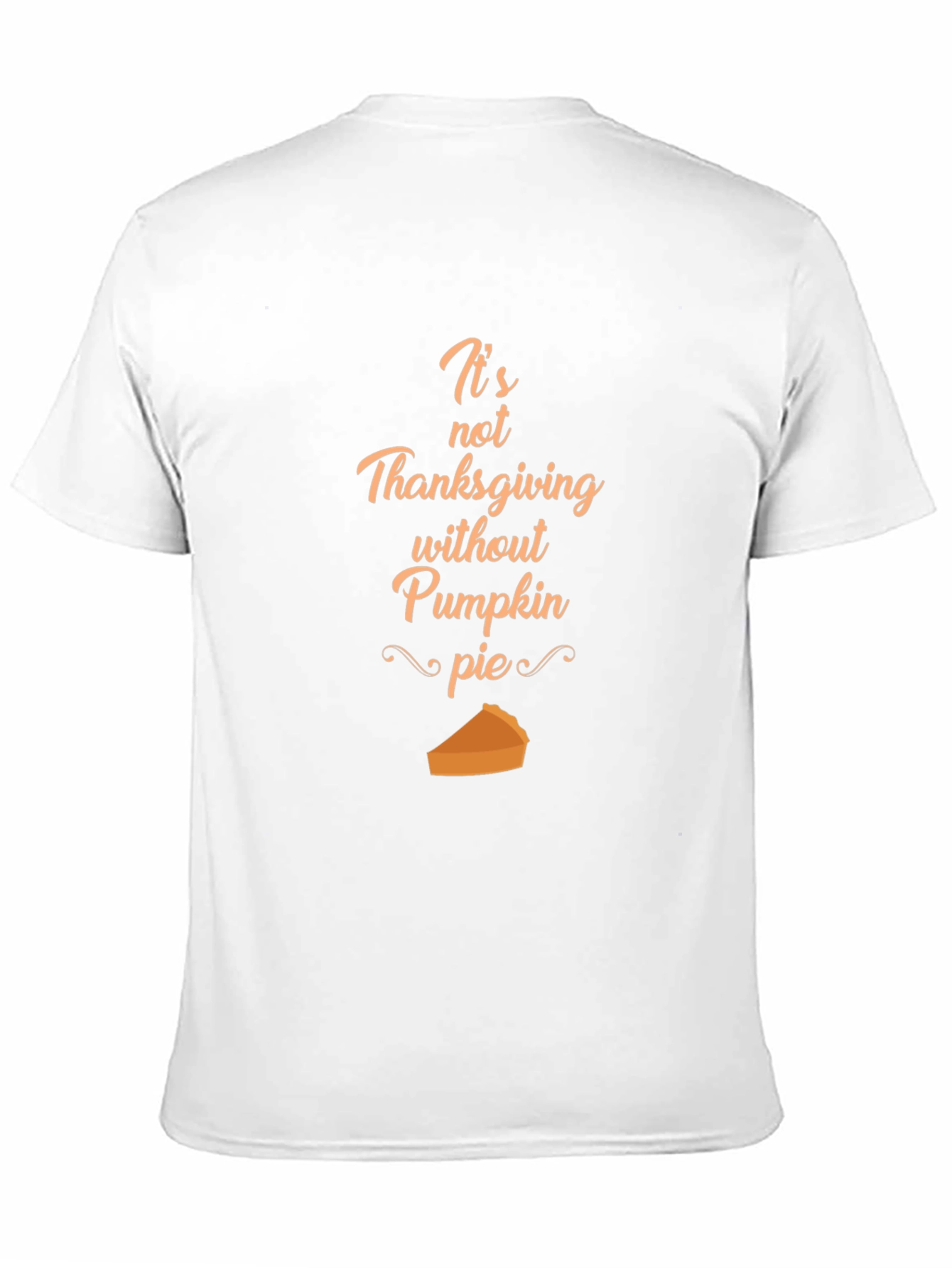 Thanksgiving Pumpkin Pie Graphic T-Shirt