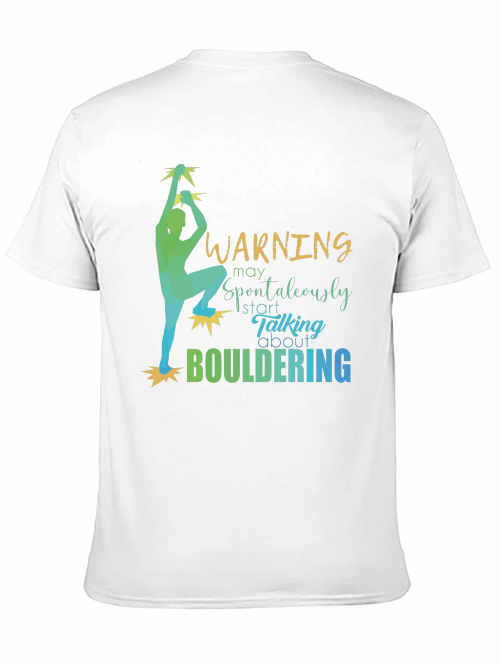 Warning Bouldering T-Shirt
