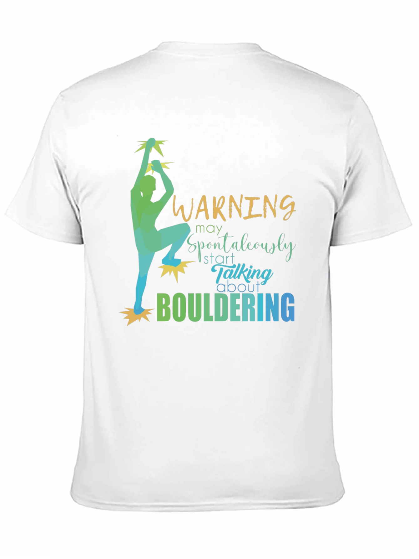 Warning Bouldering T-Shirt