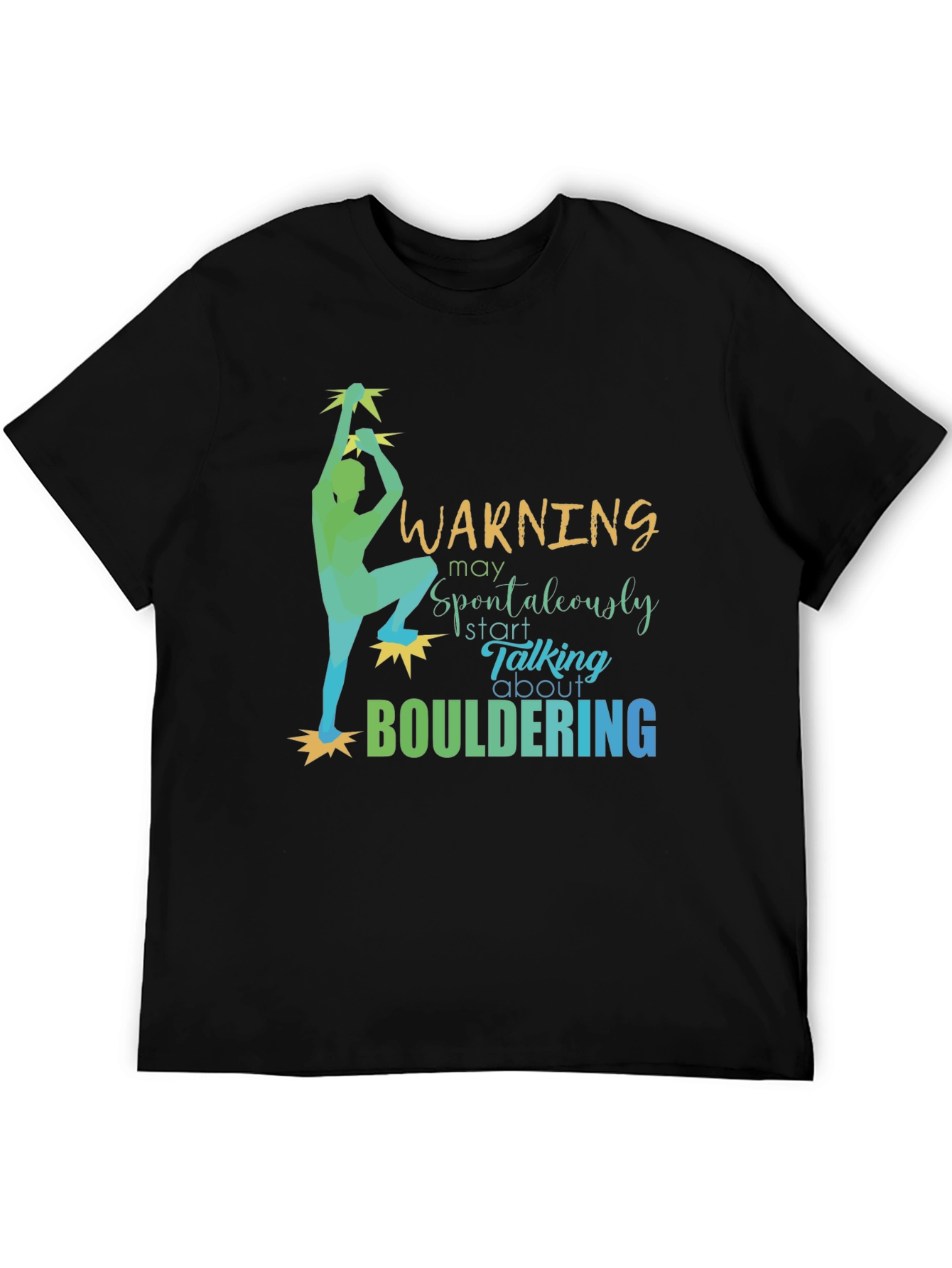 Warning Bouldering T-Shirt