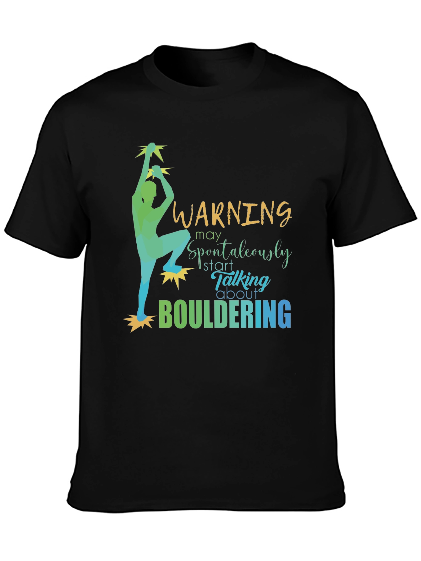 Warning Bouldering T-Shirt