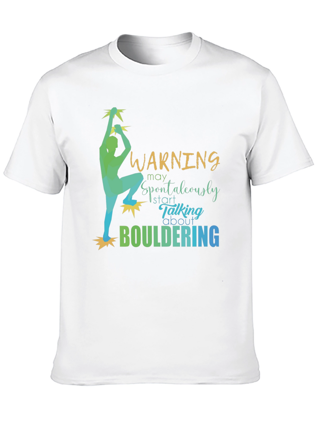Warning Bouldering T-Shirt