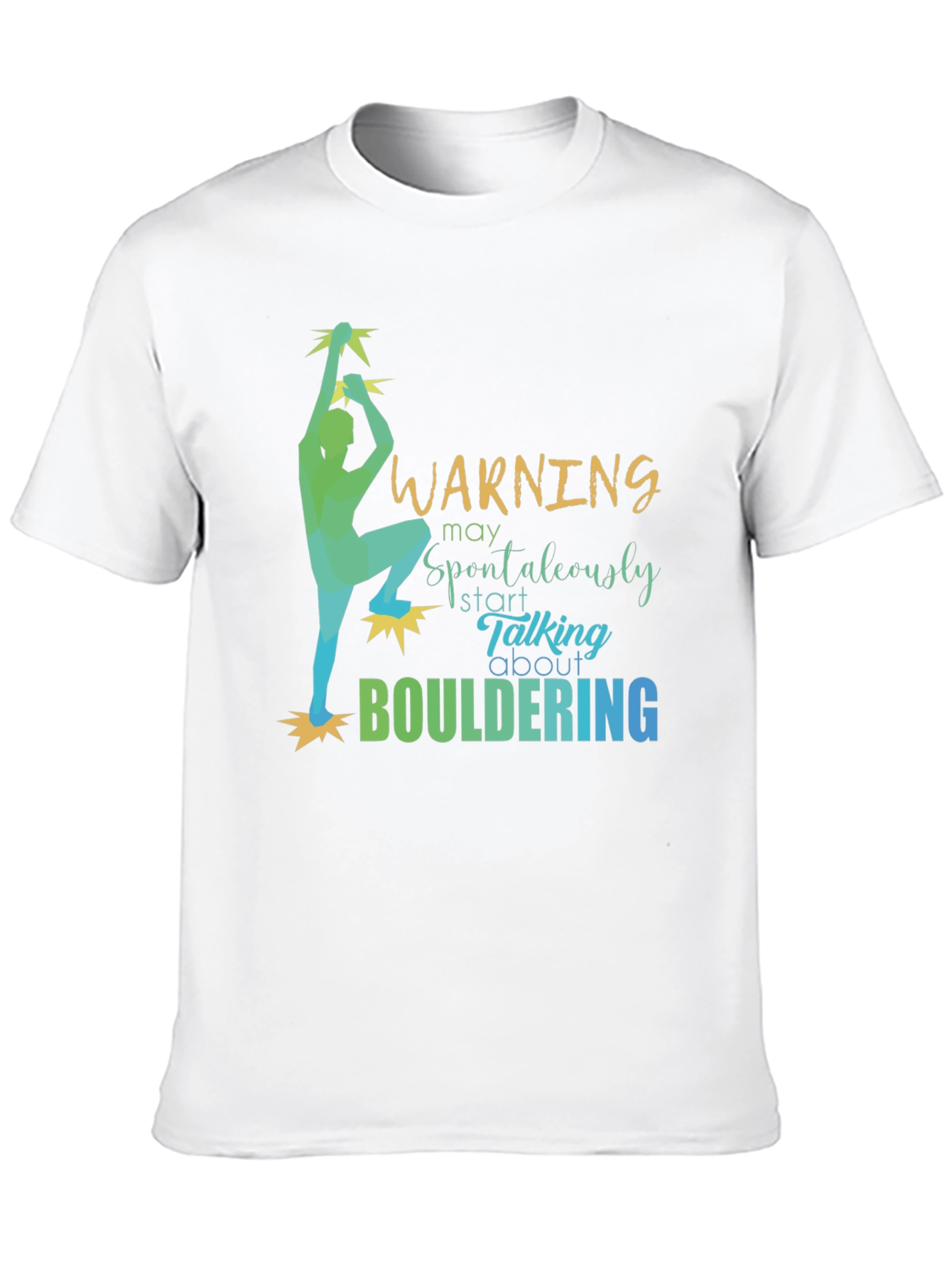 Warning Bouldering T-Shirt