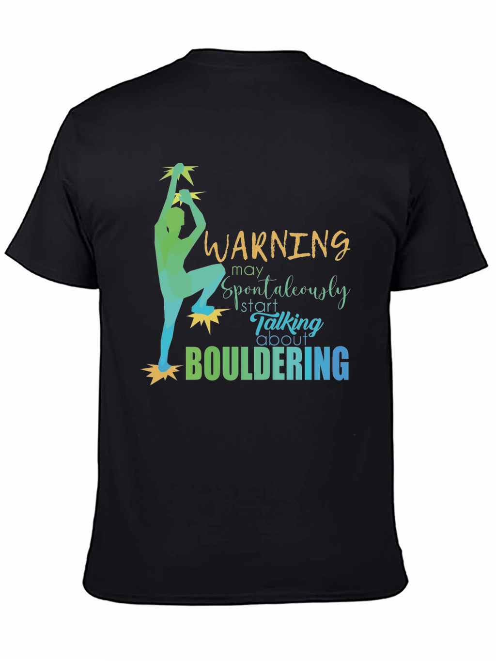 Warning Bouldering T-Shirt