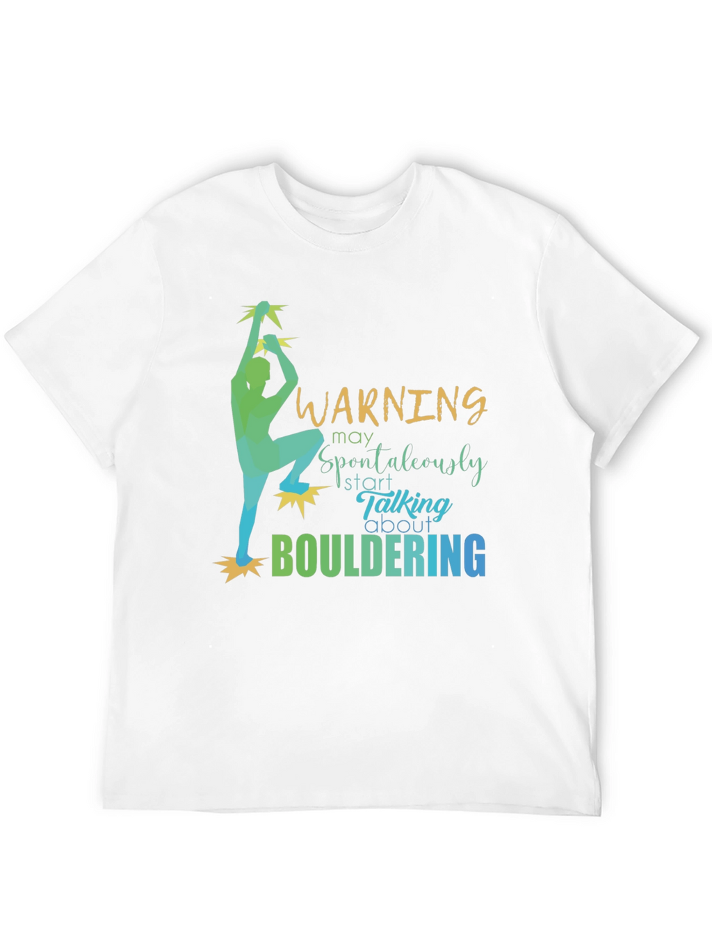 Warning Bouldering T-Shirt
