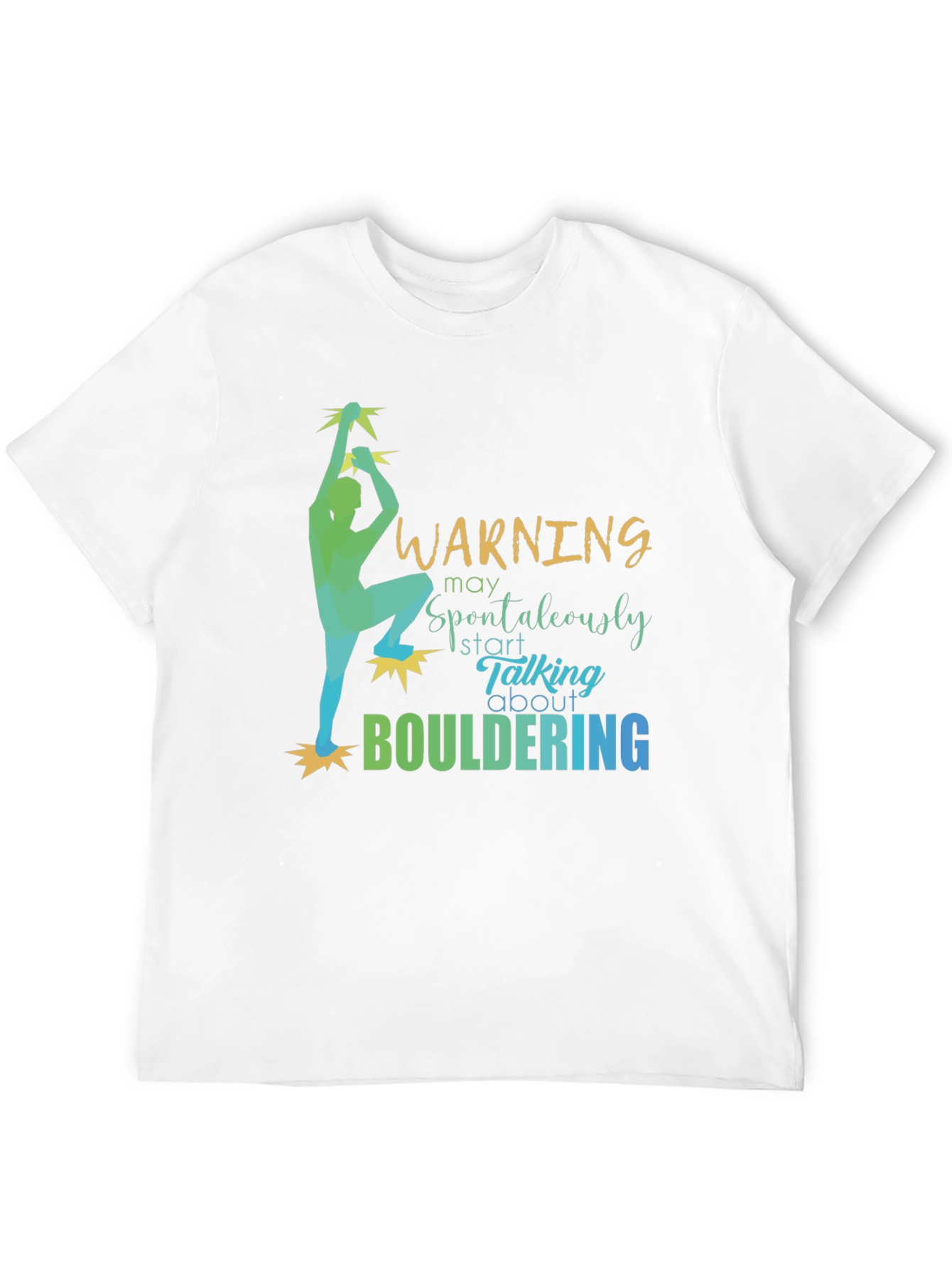 Warning Bouldering T-Shirt