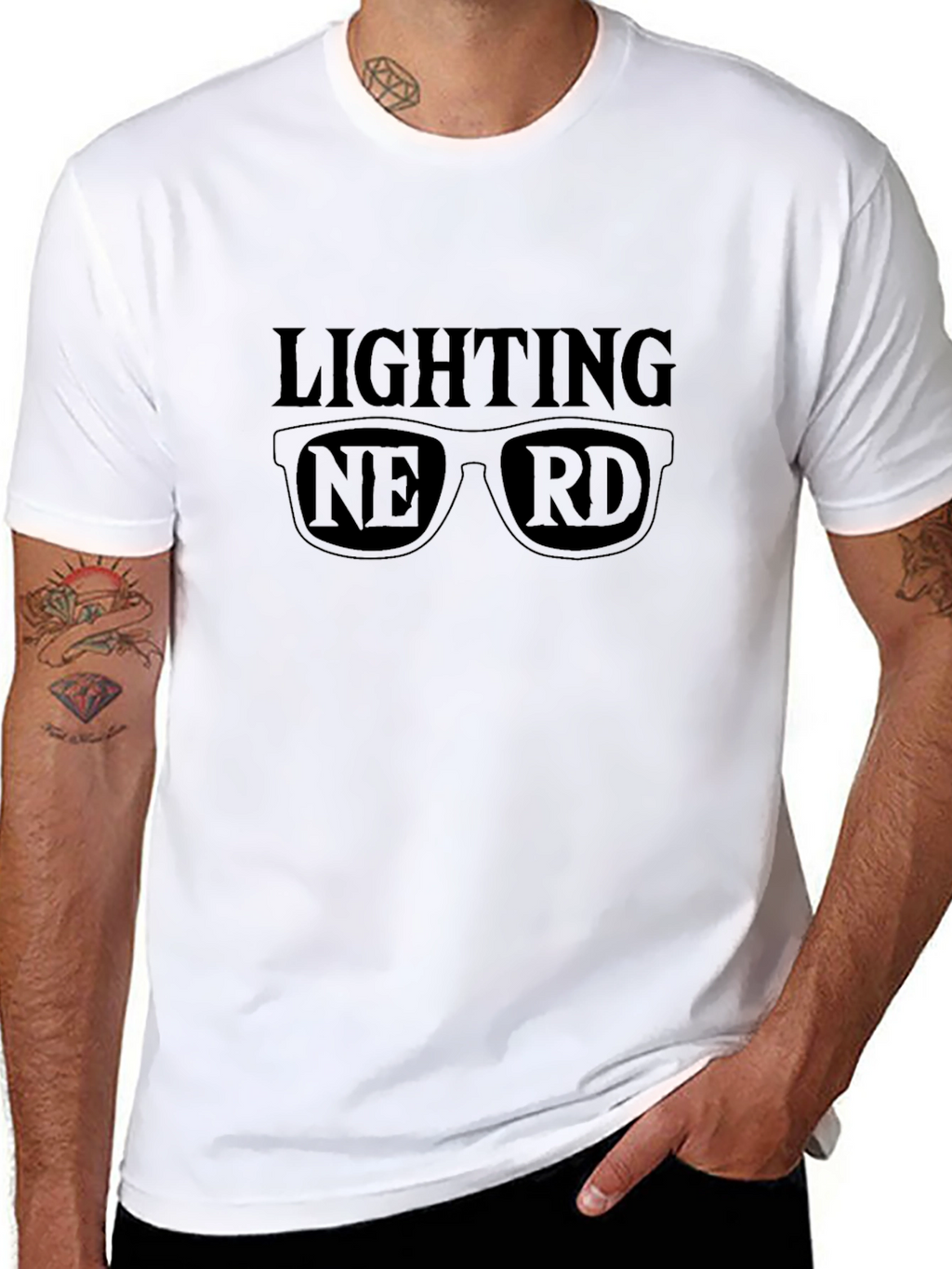 Lighting Nerd T-Shirt - Funny & Unique Design
