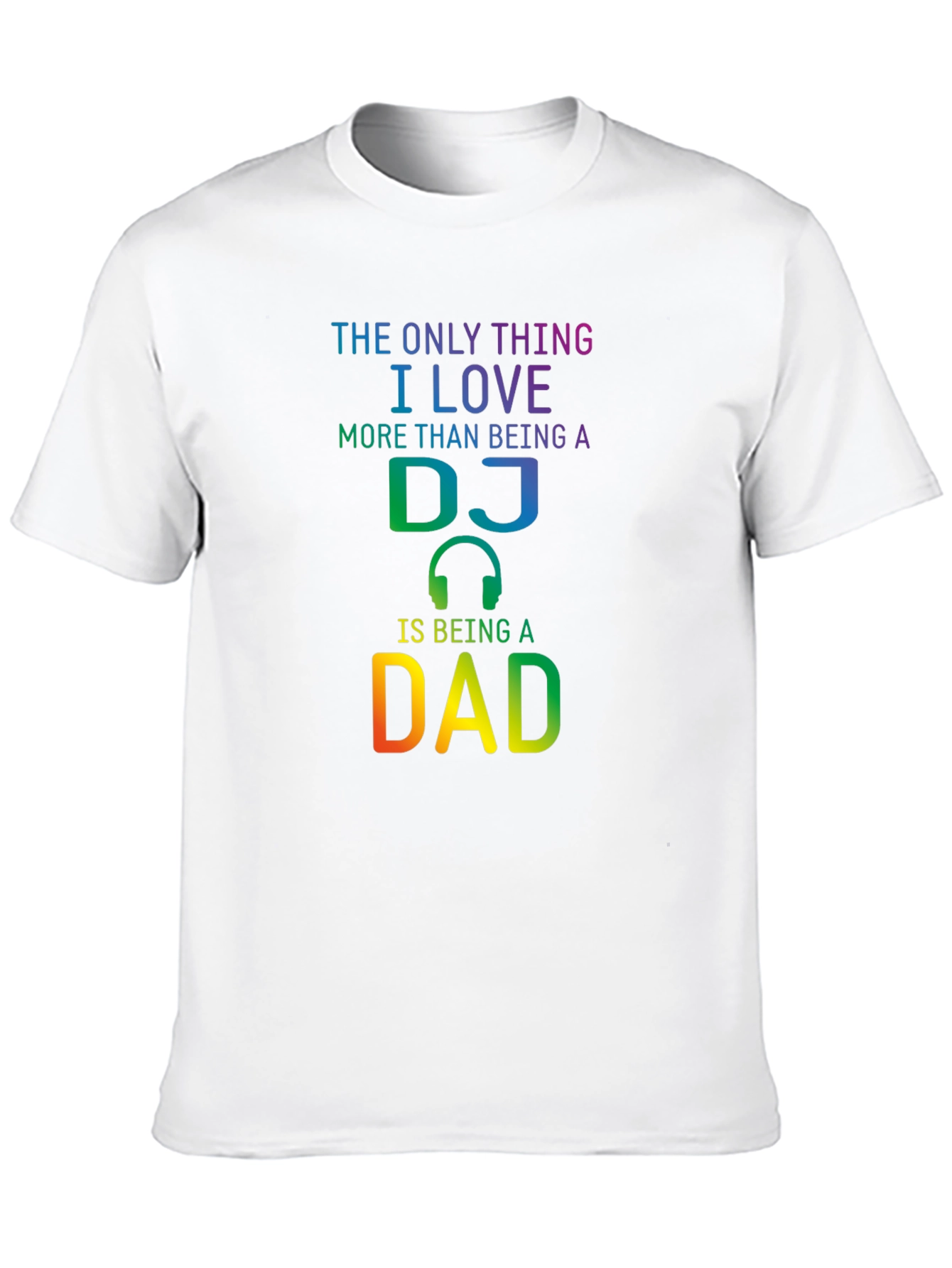 DJ Dad T-Shirt - Music Loving Fathers Day Gift