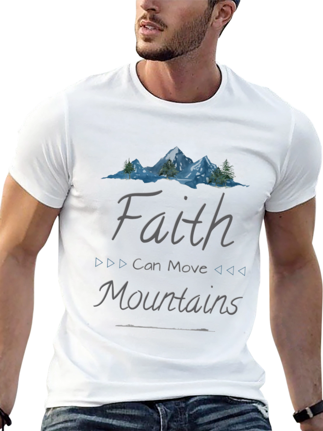 Faith Can Move Mountains Graphic Tee