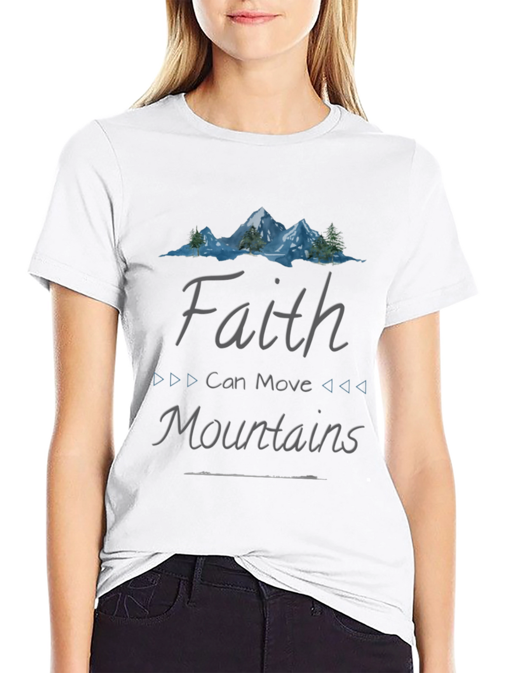 Faith Can Move Mountains Graphic Tee