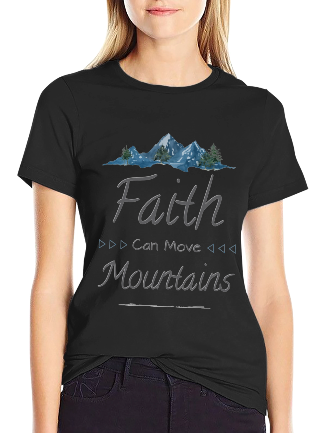 Faith Can Move Mountains Graphic Tee