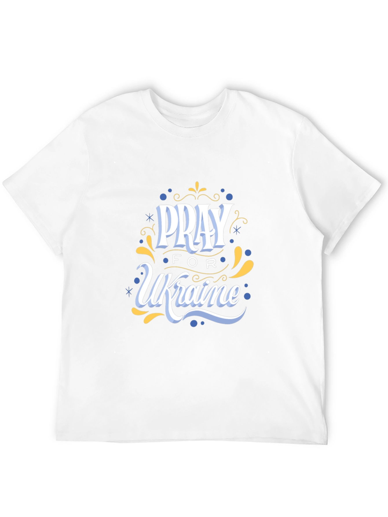 Pray for Ukraine Graphic T-Shirt