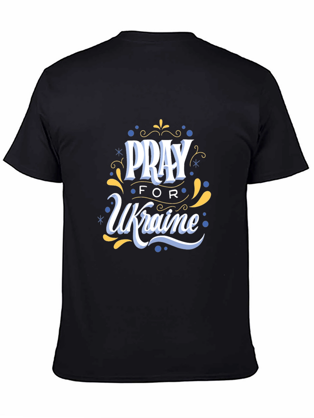 Pray for Ukraine Graphic T-Shirt