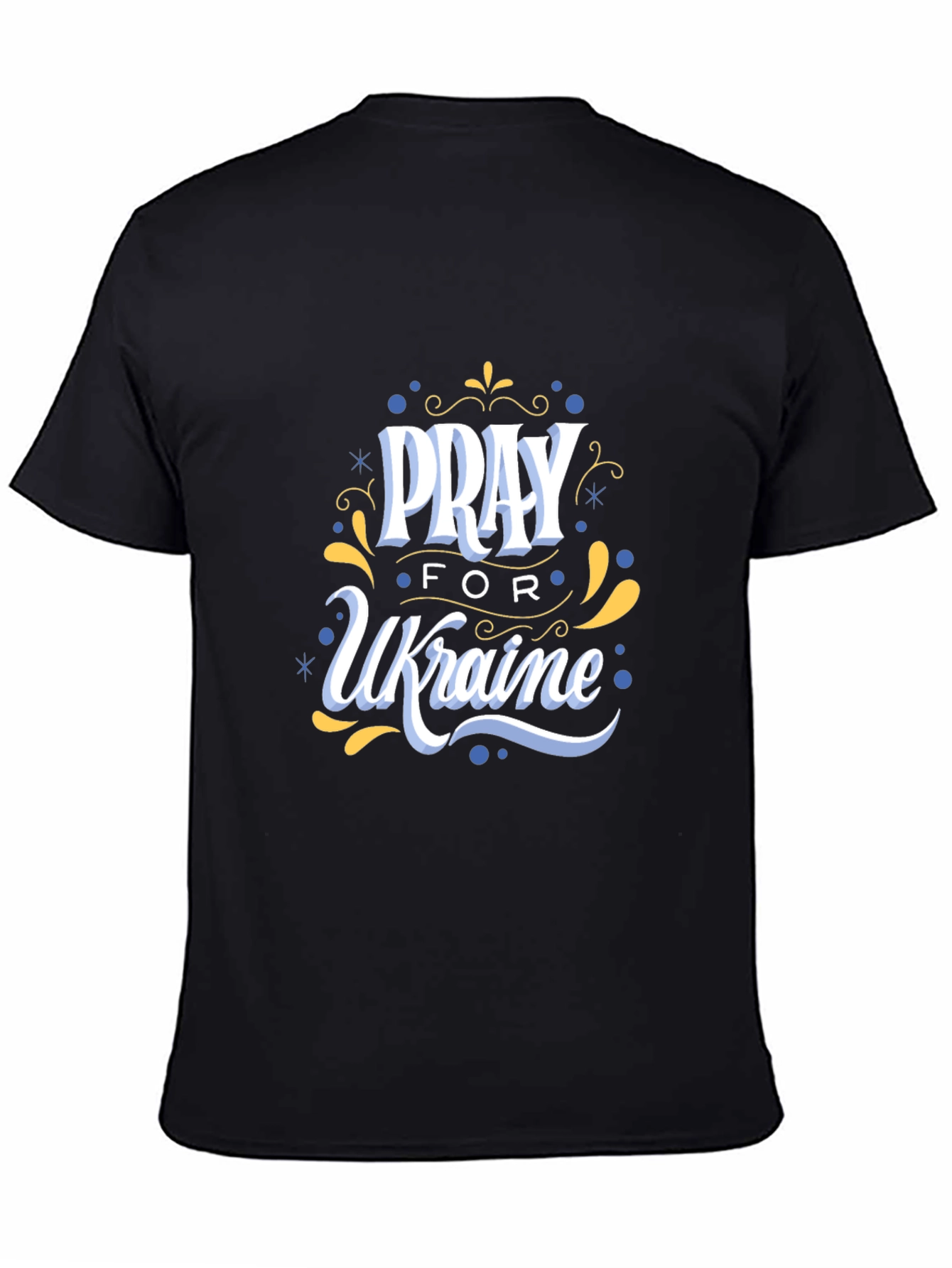 Pray for Ukraine Graphic T-Shirt