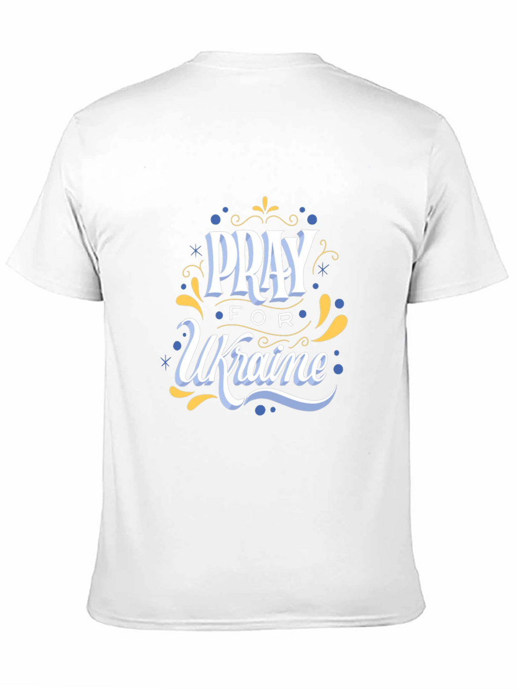 Pray for Ukraine Graphic T-Shirt