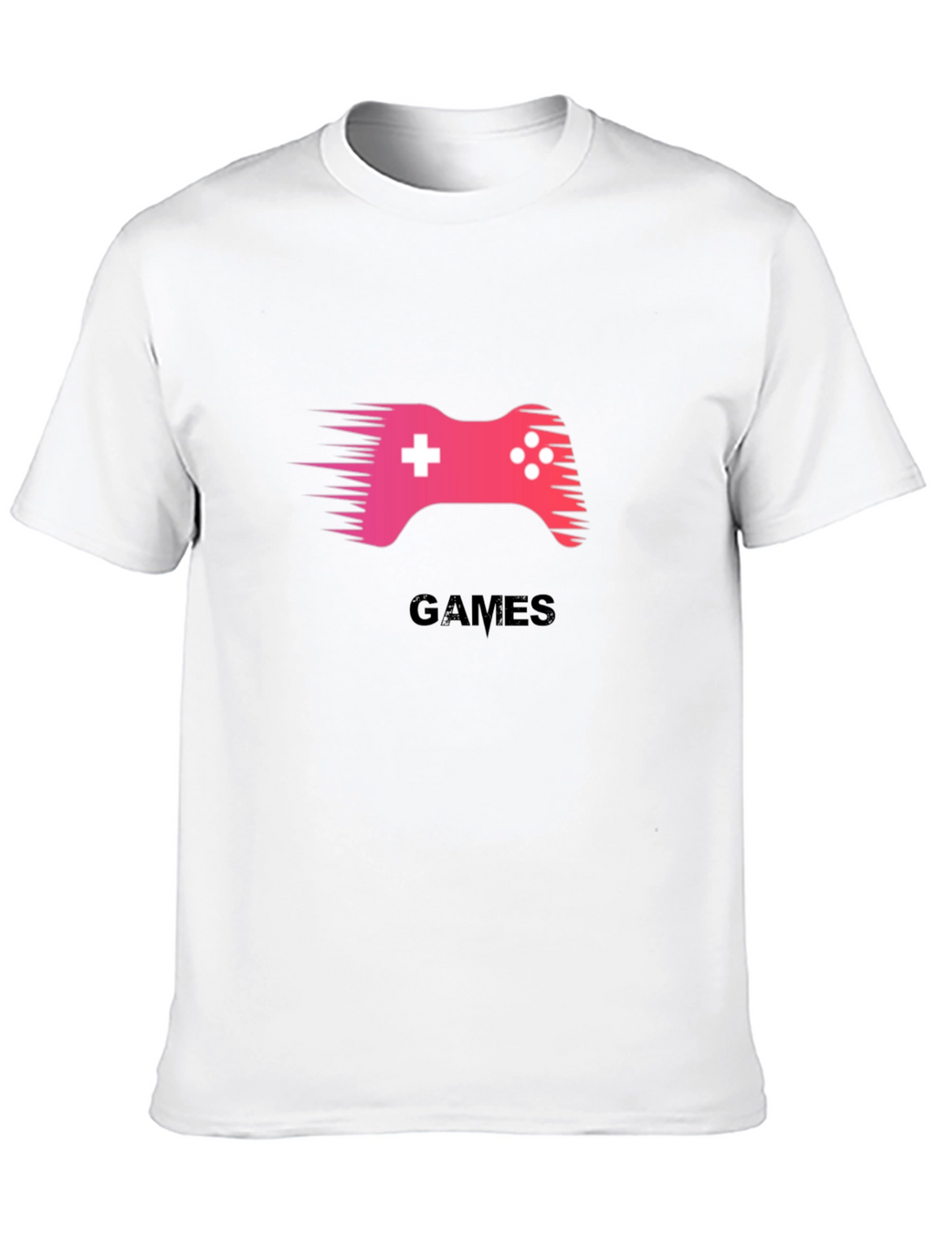 Gaming T-Shirt - Black Cotton Tee for Gamers