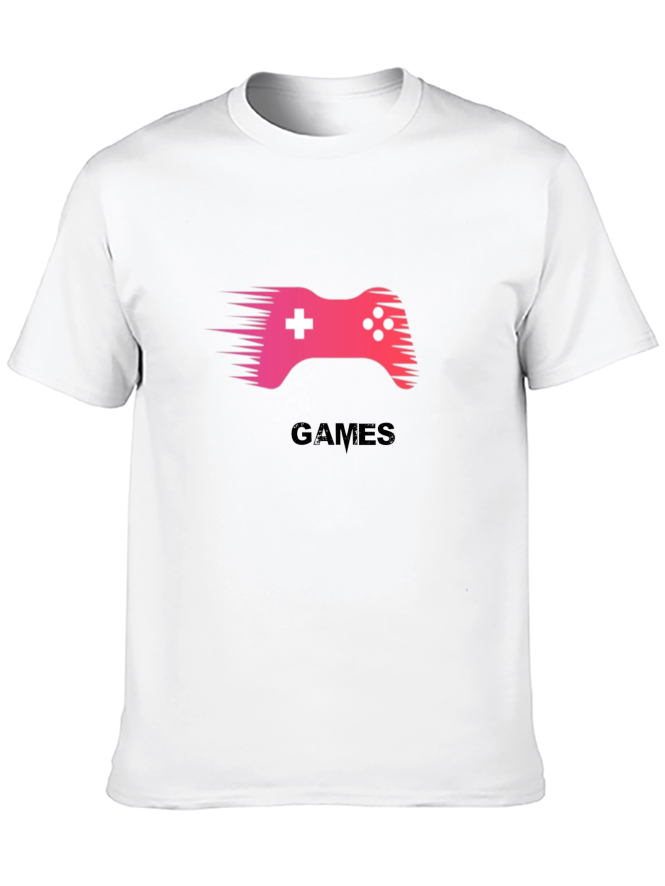 Gaming T-Shirt - Black Cotton Tee for Gamers