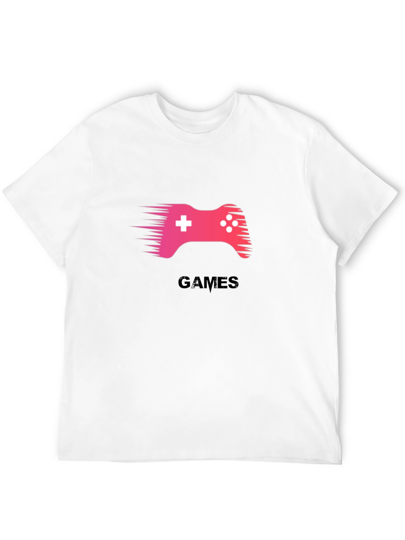 Gaming T-Shirt - Black Cotton Tee for Gamers