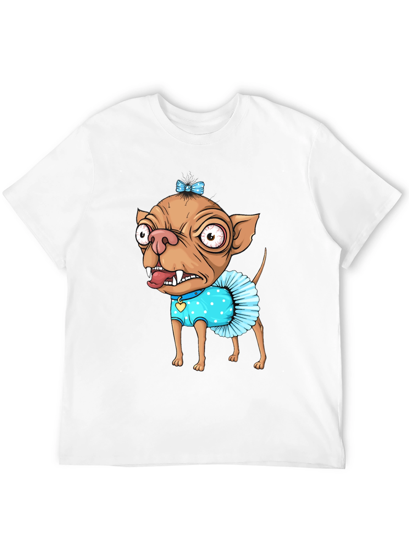 Funny Dog Cartoon Graphic T-Shirt