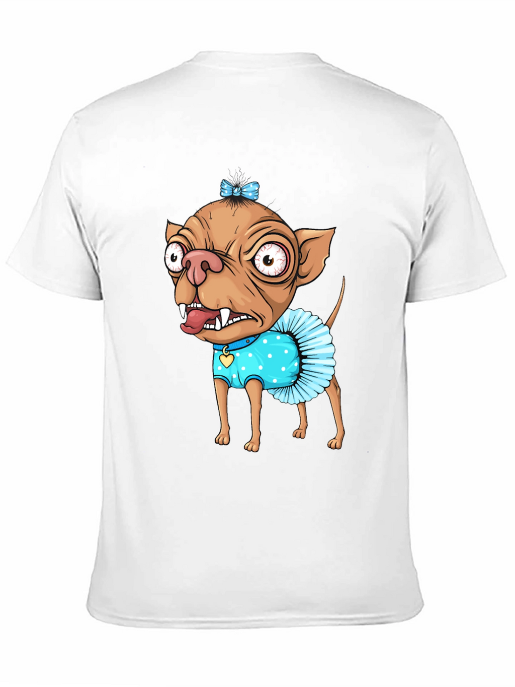 Funny Dog Cartoon Graphic T-Shirt