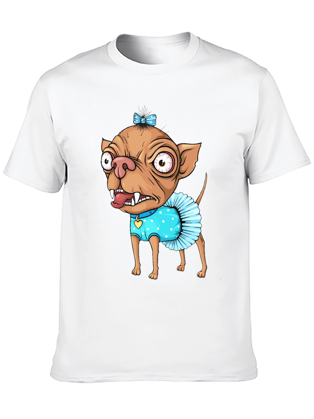 Funny Dog Cartoon Graphic T-Shirt