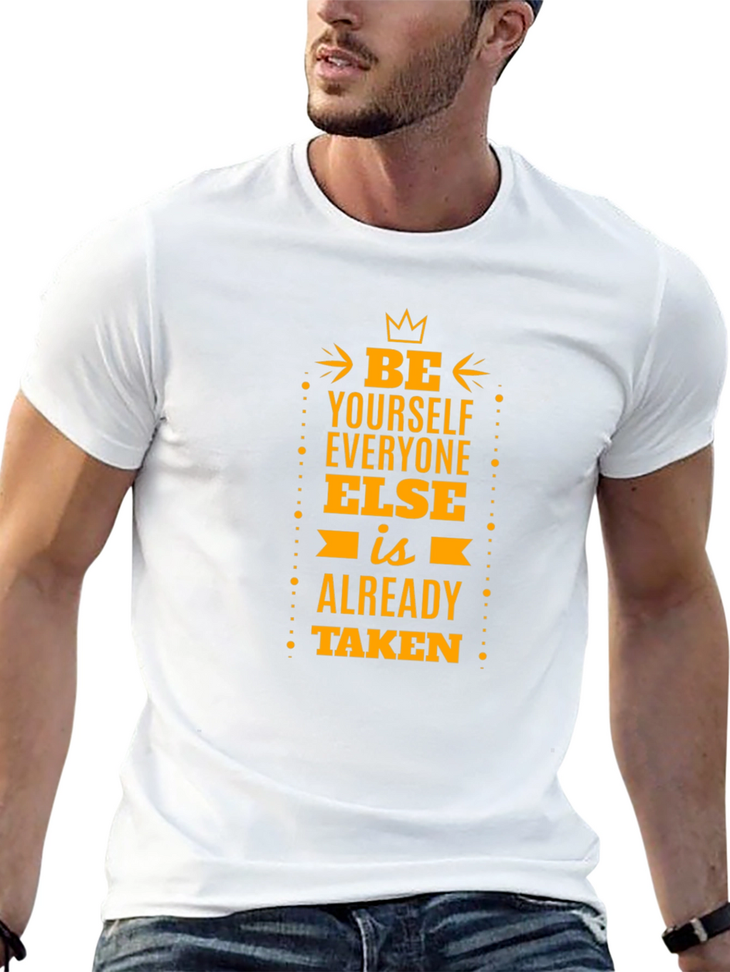 Be Yourself T-Shirt - Inspirational Graphic Tee