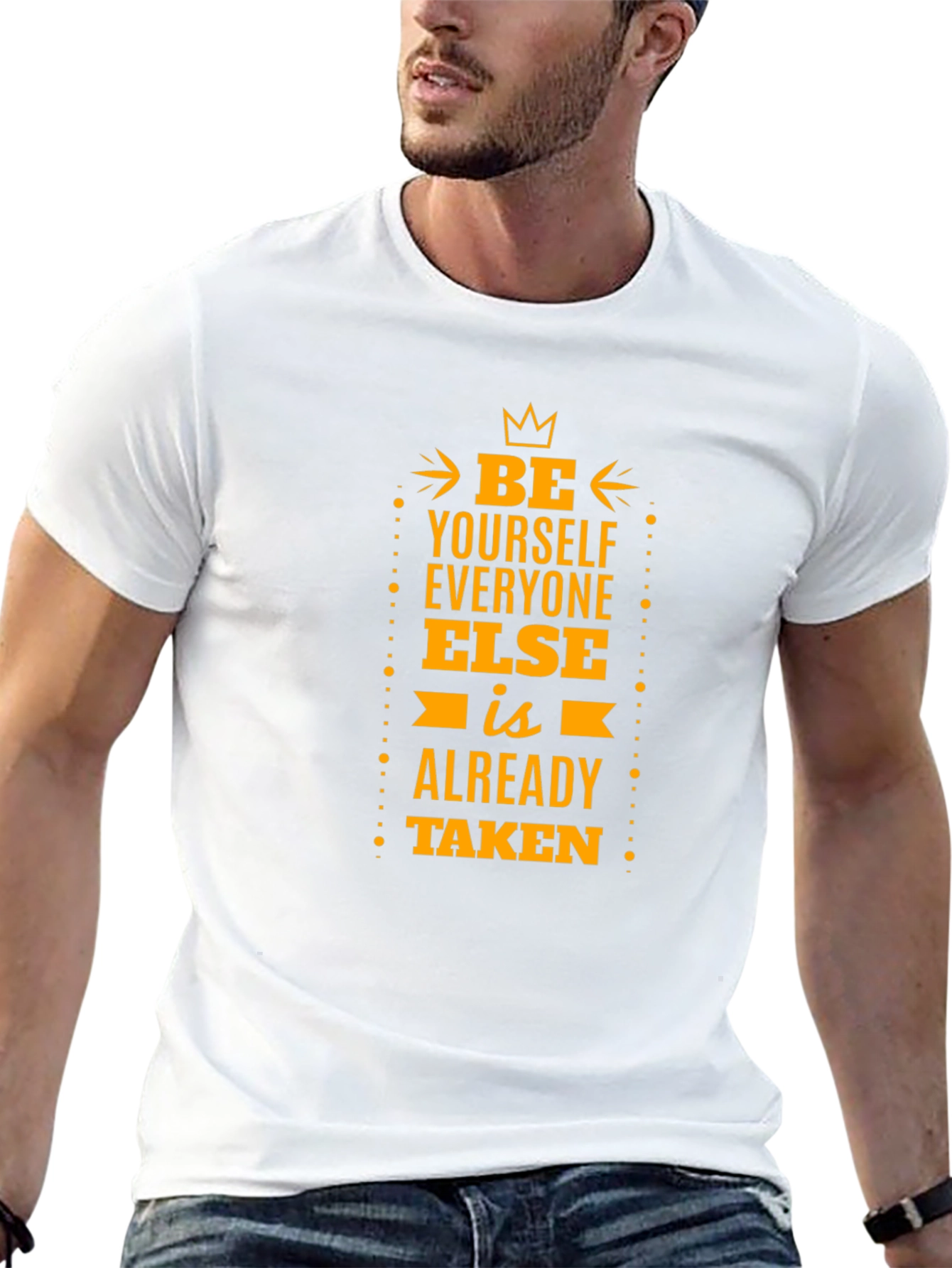 Be Yourself T-Shirt - Inspirational Graphic Tee