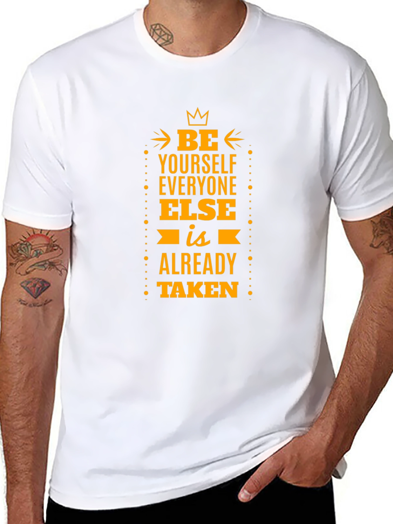 Be Yourself T-Shirt - Inspirational Graphic Tee