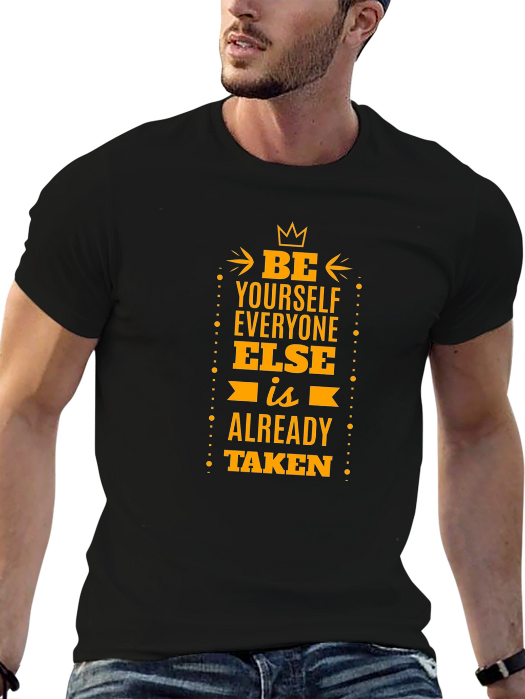 Be Yourself T-Shirt - Inspirational Graphic Tee