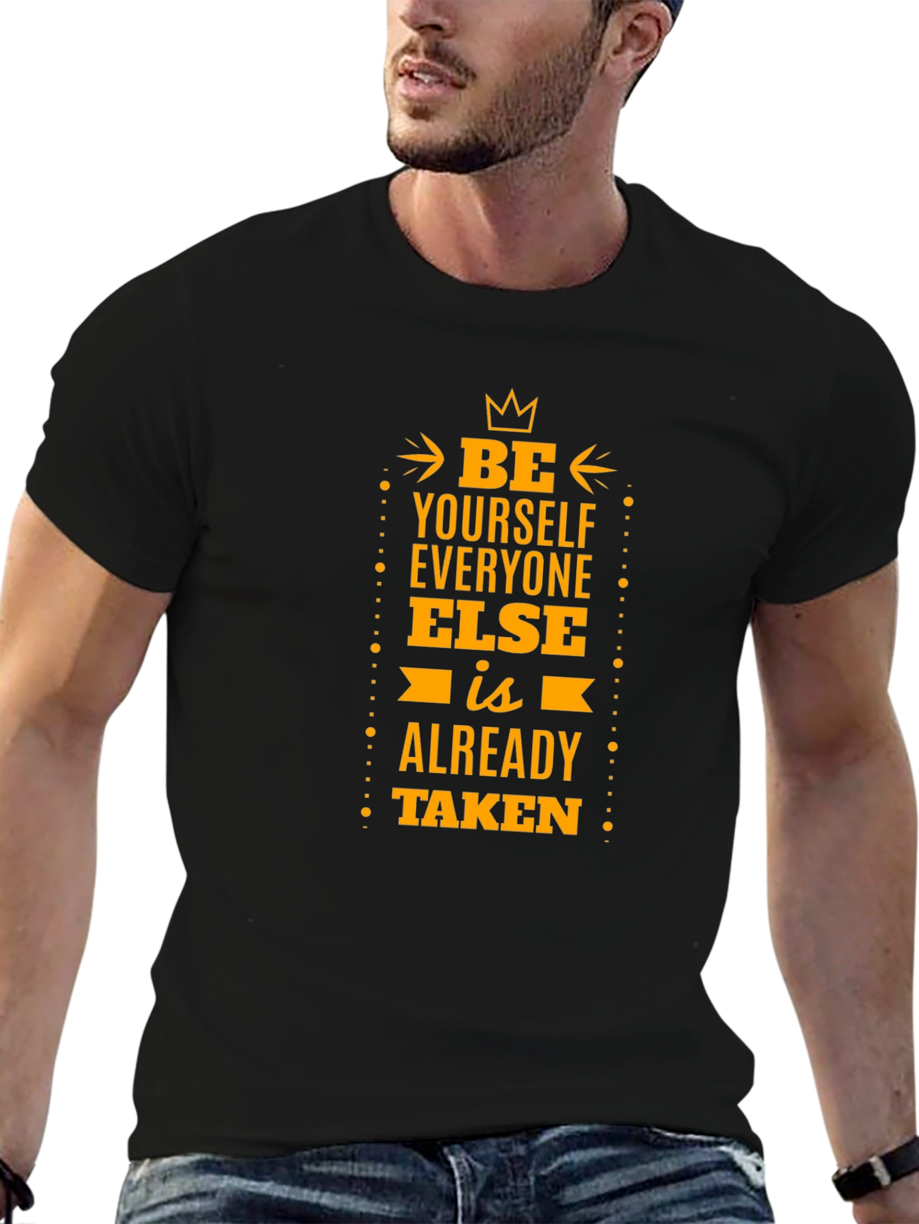 Be Yourself T-Shirt - Inspirational Graphic Tee