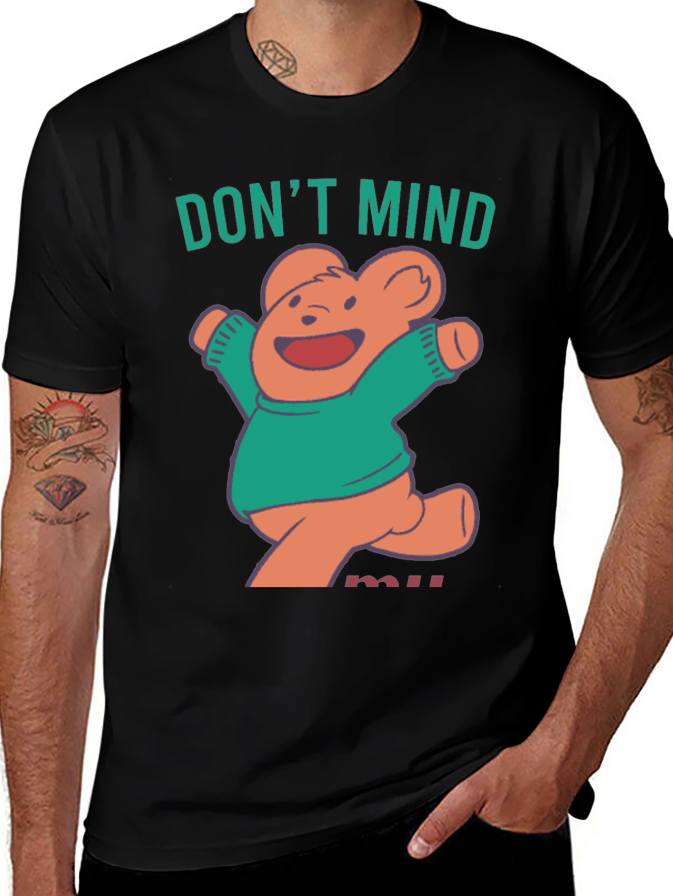 Dont Mind Me Bear T-Shirt