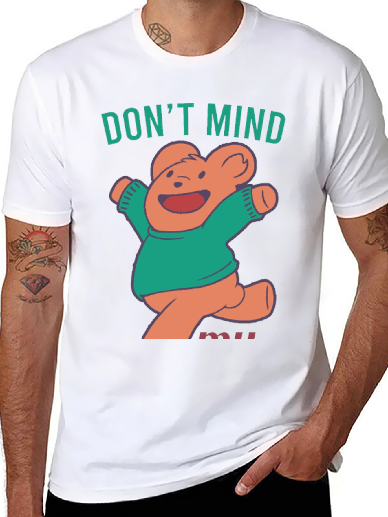 Dont Mind Me Bear T-Shirt