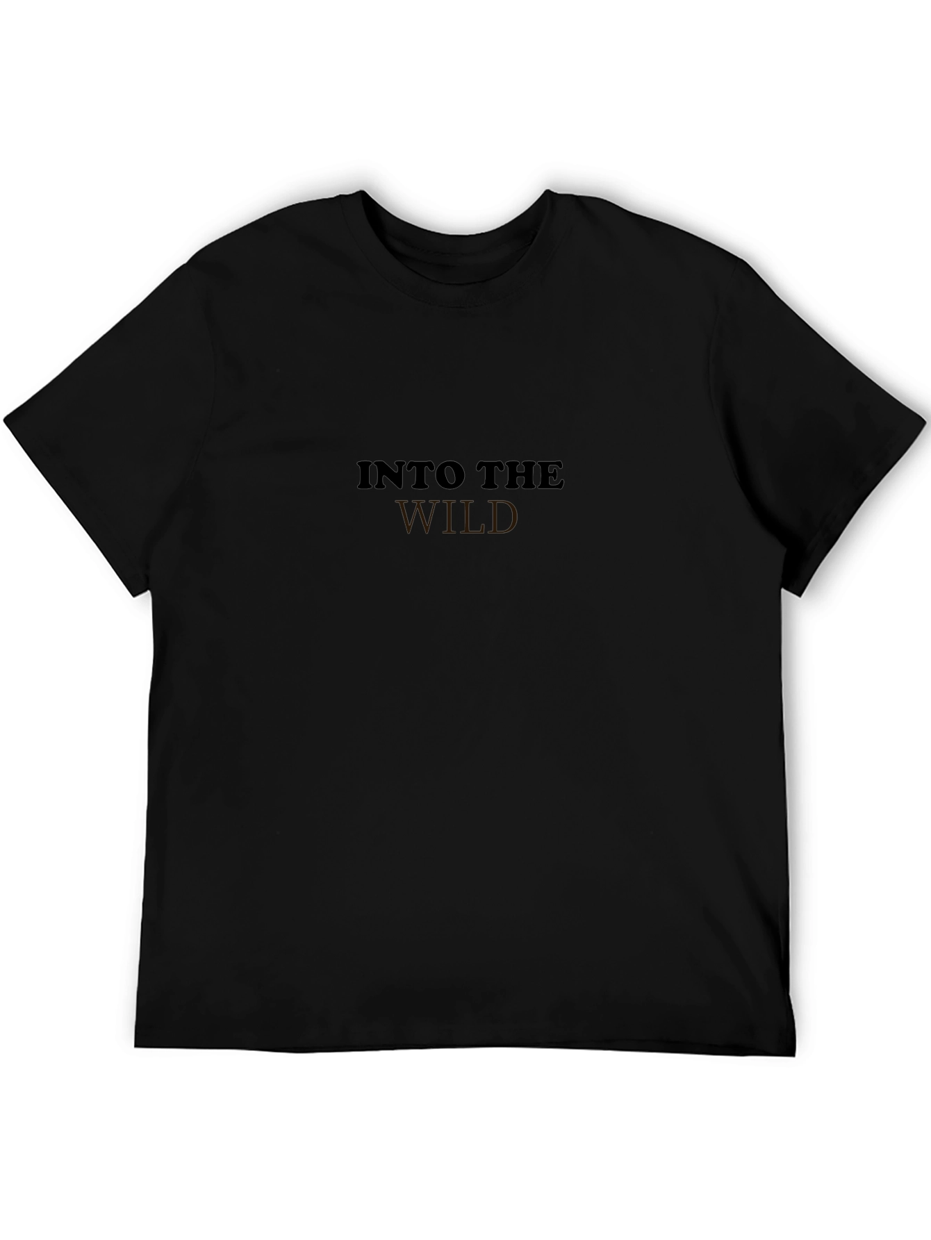 Into The Wild Graphic Tee - Black