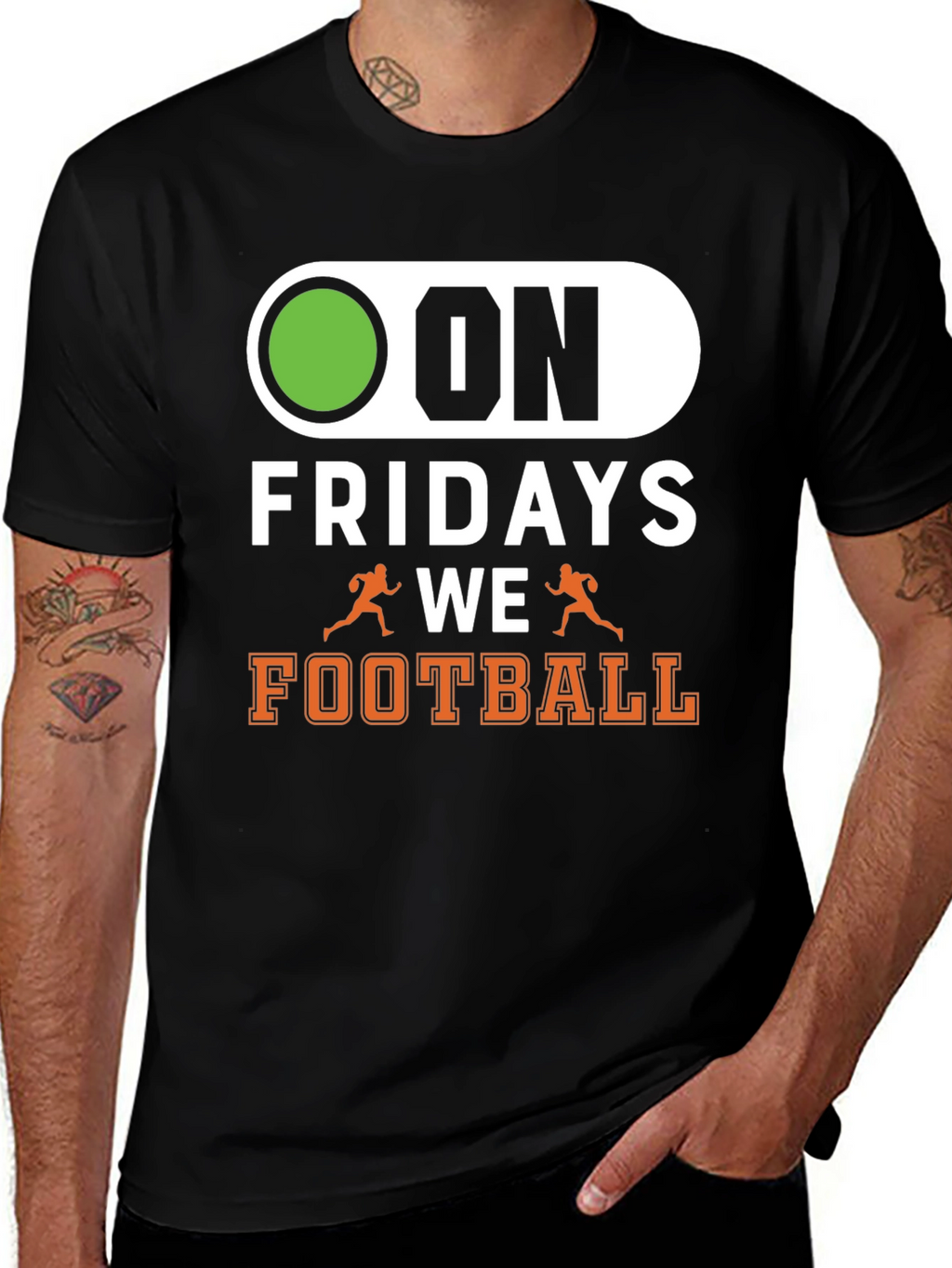 On Fridays We Football T-Shirt